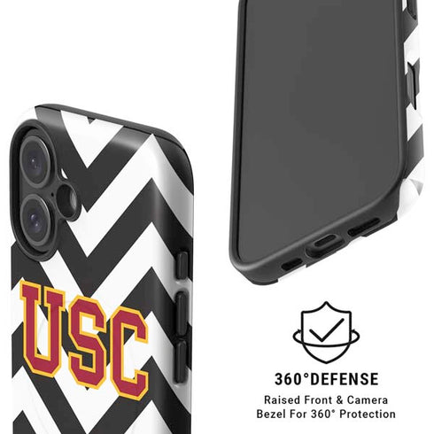 University of Southern California USC Chevron iPhone 16 Plus Magsafe Impact Case